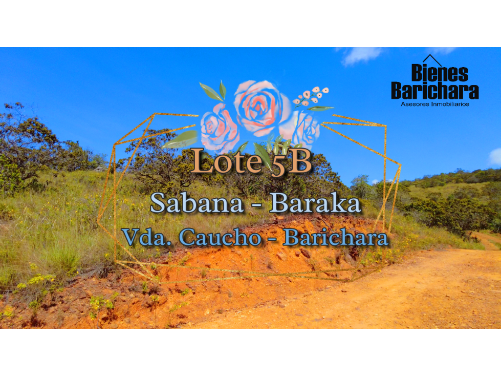 Lote 5B Vda.Caucho Barichara - Sabana Baraka
